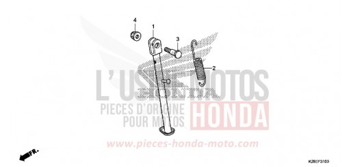 SEITENSTAENDER CRF125FBN de 2022