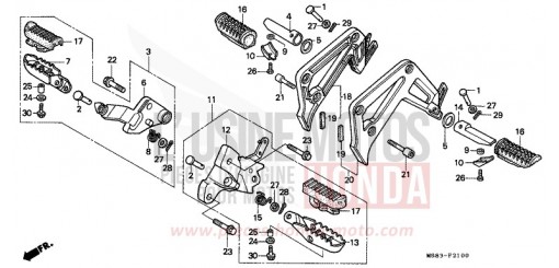 STUFE XRV650K de 1989