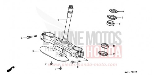 LENKSCHAFT XRV750L de 1990