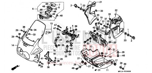 WINDLAUF XRV750L de 1990