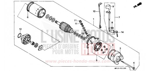 ANLASSER XRV750L de 1990