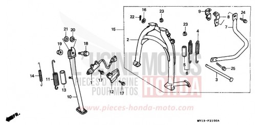 STAENDER XRV750L de 1990