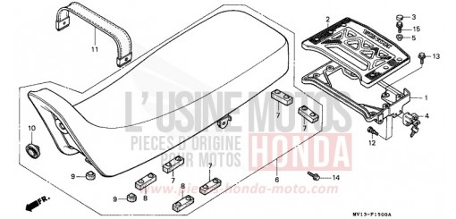 SITZ XRV750N de 1992