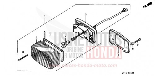 HECKLEUCHTE XRV750N de 1992