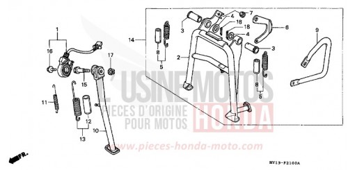 STAENDER XRV750R de 1994