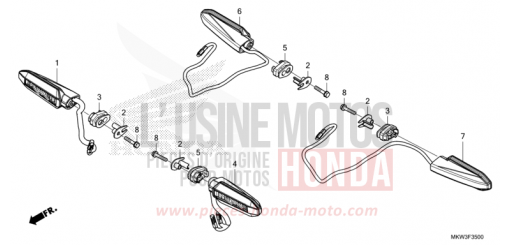 BLINKER NC750XAM de 2021