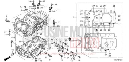 KURBELGEHAEUSE NC750XAM de 2021
