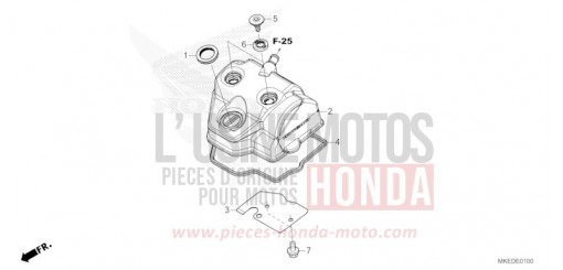 ZYLINDERKOPFDECKEL CRF450RP de 2023