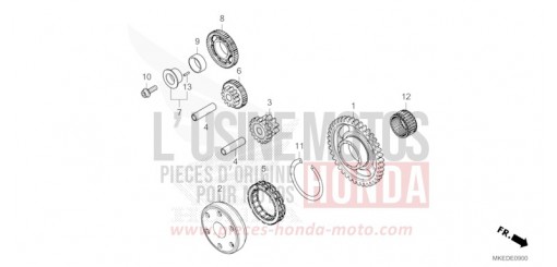 ANLASSERKUPPLUNG CRF450RP de 2023