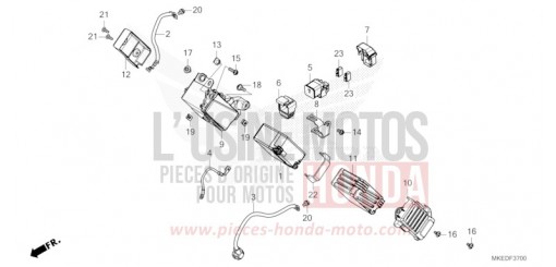 BATTERIE CRF450RP de 2023