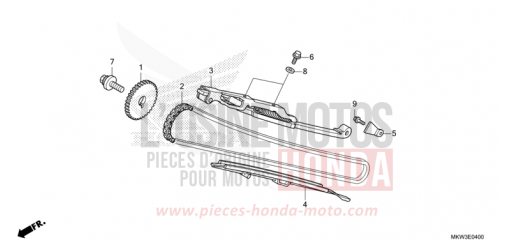 NOCKENWELLENKETTE/SPANNVORRICHTUNG NC750XAM de 2021