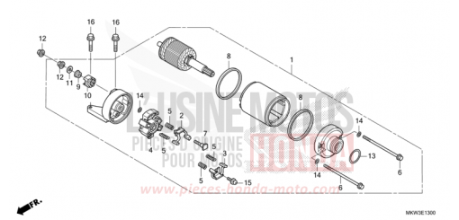 ANLASSER NC750XAM de 2021