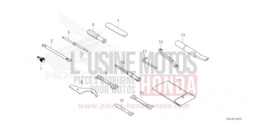 WERKZEUGE CB1000RAP de 2023