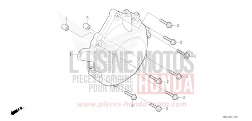 WECHSELSTROM-GENERATORABDECKUNG CB1000RAP de 2023