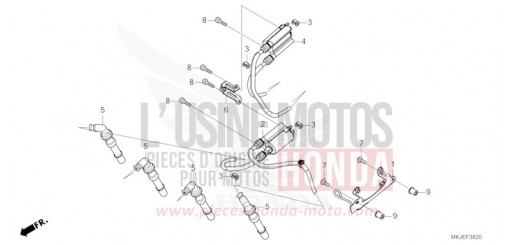 ZUENDSPULE CB1000RAP de 2023