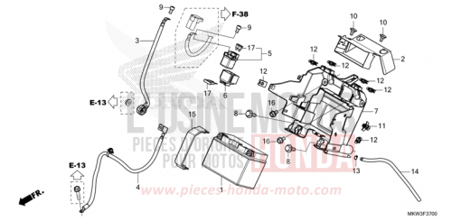 BATTERIE NC750XAM de 2021