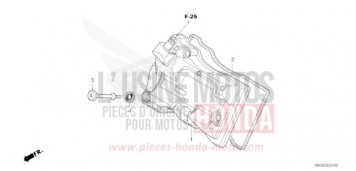 ZYLINDERKOPFDECKEL NC750XAP de 2023