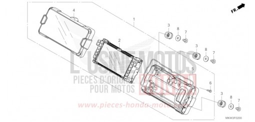 COMPTEUR NC750XDP de 2023