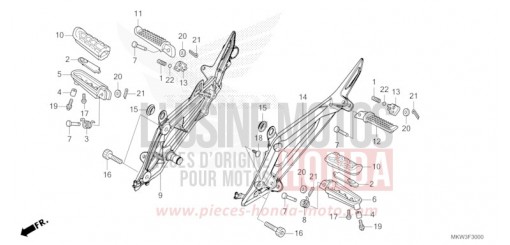 MARCHE NC750XDP de 2023