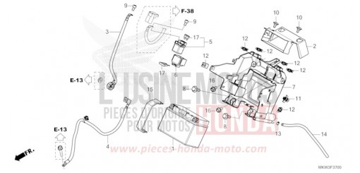 BATTERIE NC750XDP de 2023