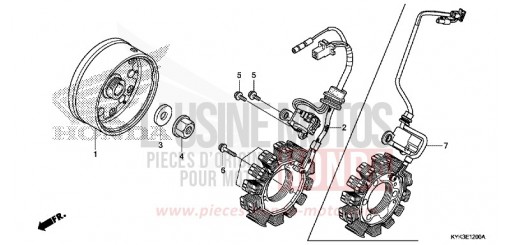 GENERATOR CRF110FD de 2013