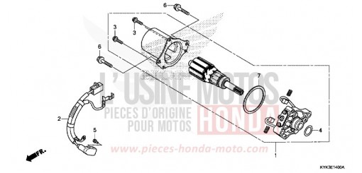 ANLASSER CRF110FD de 2013