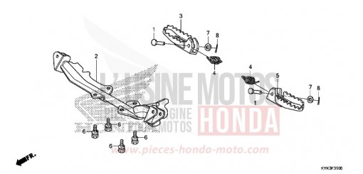 STUFE CRF110FD de 2013