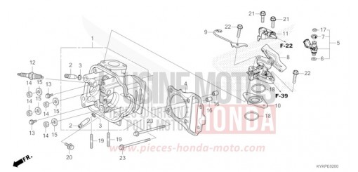 ZYLINDERKOPF CRF110FP de 2023