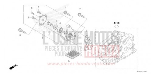 OELPUMPE CRF110FP de 2023