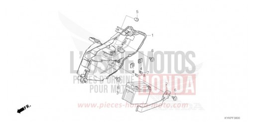 BATTERIE CRF110FP de 2023