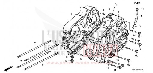 KURBELGEHAEUSE CRF50F5 de 2005