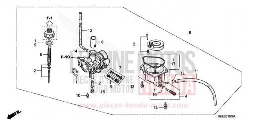 VERGASER CRF50F5 de 2005