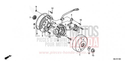 GENERATOR CRF50FD de 2013