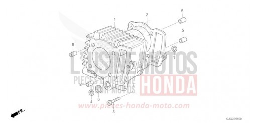 ZYLINDER CRF50FN de 2022