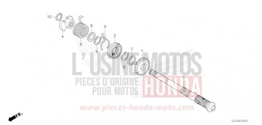 KICKSTARTERSPINDEL CRF50FN de 2022