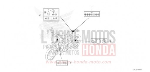 WARNETIKETT CRF50FN de 2022