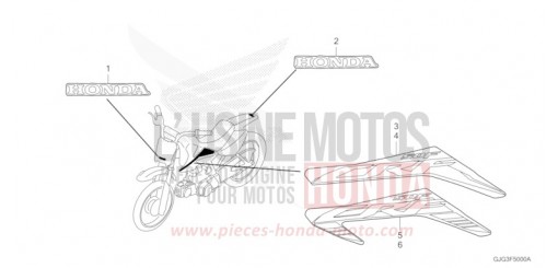 MARKE/STREIFEN CRF50FN de 2022
