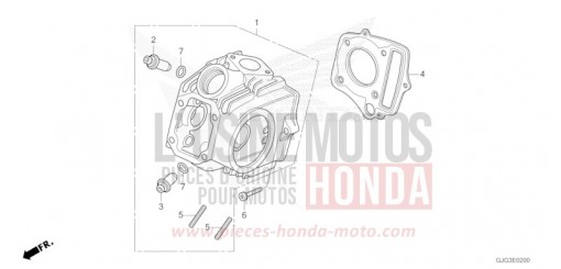 ZYLINDERKOPF CRF50FP de 2023