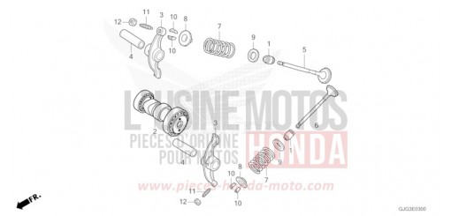 NOCKENWELLE/VENTIL CRF50FP de 2023