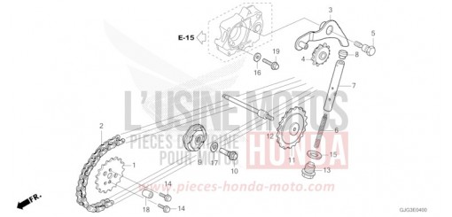 NOCKENWELLENKETTE/SPANNVORRICHTUNG CRF50FP de 2023