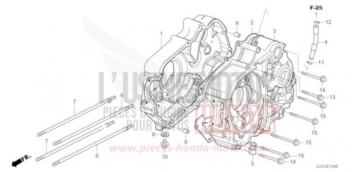 KURBELGEHAEUSE CRF50FP de 2023