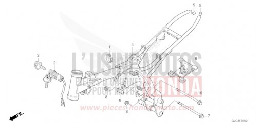 RAHMENKOERPER CRF50FP de 2023