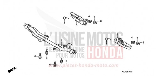 MARCHE CRF70F8 de 2008