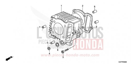 CYLINDRE CRF70FC de 2012