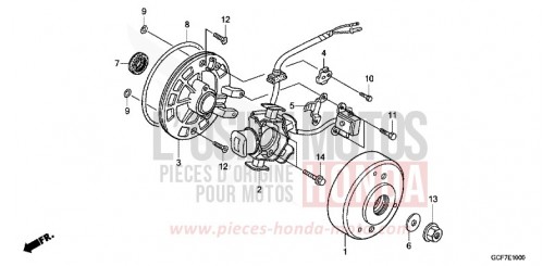 GENERATRICE CRF70FC de 2012