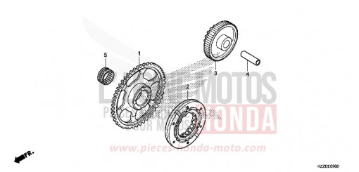 ANLASSERKUPPLUNG CRF250RLAH de 2017