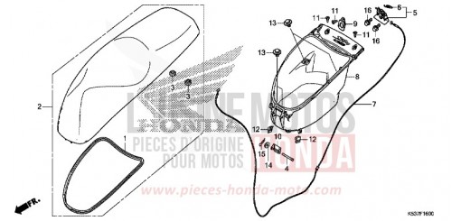 HANDGEPAECKFACH/SITZ SH300AH de 2017