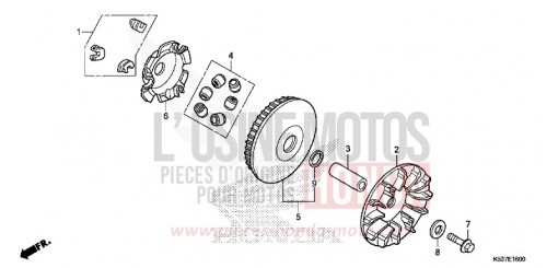 ANTRIEBSFLAECHE SH300AJ de 2018
