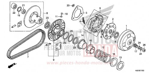 ABTRIEBSFLAECHE SH300AK de 2019