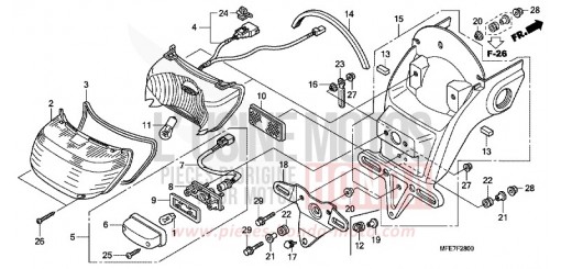 HECKLEUCHTE VT750C2BA de 2010